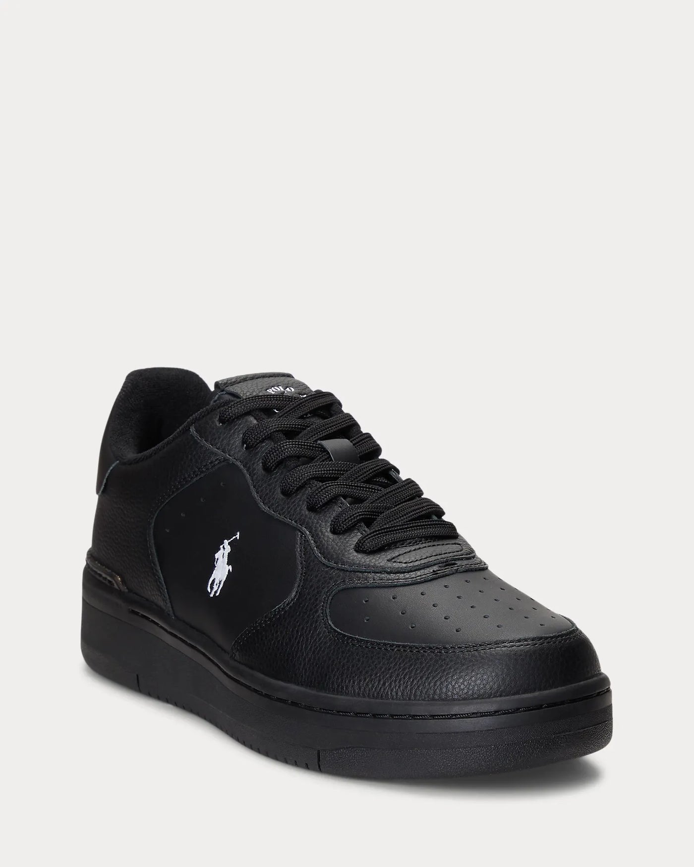 - Ralph Lauren - Sneakers en cuir Masters Court